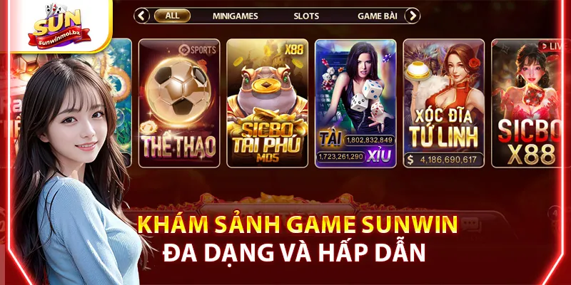 Khám phá thư viện game hấp dẫn tại Sunwin