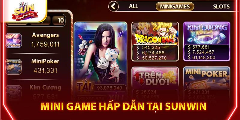 Mini game thu hút người chơi