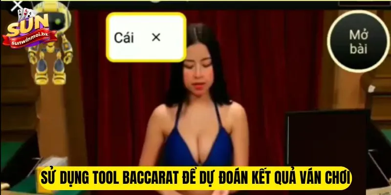 Sử dụng tool baccarat để dự đoán kết quả ván chơi