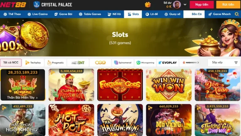 Net88 cho chơi thử nhiều game hay