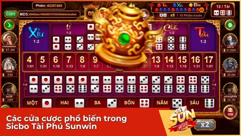 Nắm vững các thuật ngữ để tự tin đặt cược tại Sicbo Tài Phú Sunwin.