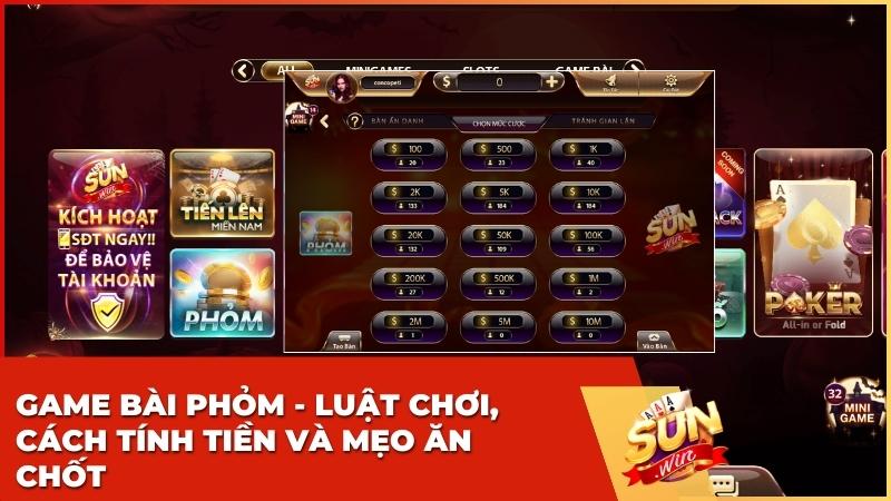 Game Bài Phỏm Tại Sunwin: Hướng Dẫn Luật Chơi, Cách Tính Điểm và Bí Kíp Ù Tròn