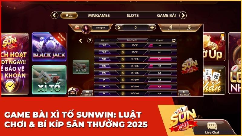 Hướng Dẫn Chơi Game Bài Xì Tố Sunwin – Đấu Trường Bản Lĩnh & Trí Tuệ