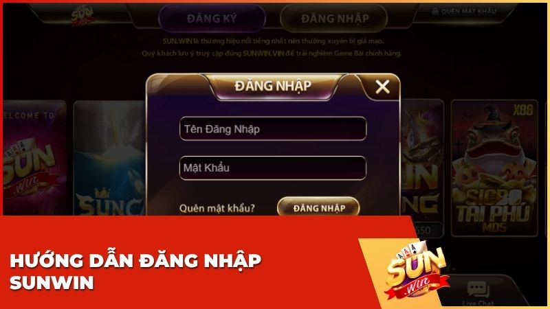 Hướng Dẫn Đăng Nhập Sunwin 2025: Nhanh Chóng, An Toàn & Khắc Phục Lỗi