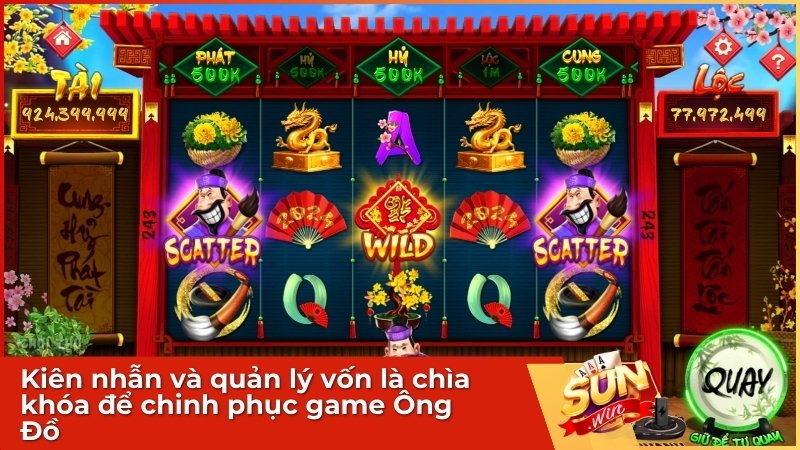 Kiên nhẫn và quản lý vốn là chìa khóa để chinh phục game Ông Đồ