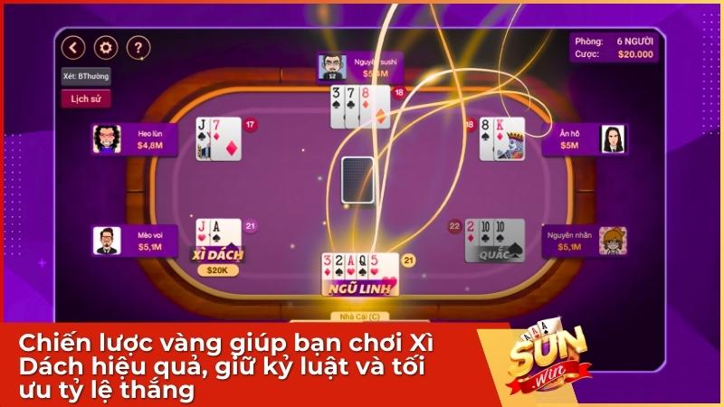 Chiến lược vàng giúp bạn chơi Xì Dách hiệu quả, giữ kỷ luật và tối ưu tỷ lệ thắng