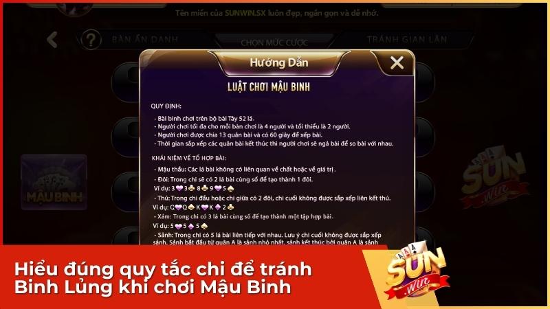 Nguyên tắc sắp xếp 13 lá bài dành cho người chơi game bài Mậu Binh