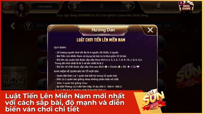 Luật Tiến Lên Miền Nam mới nhất với cách sắp bài, độ mạnh và diễn biến ván chơi chi tiết